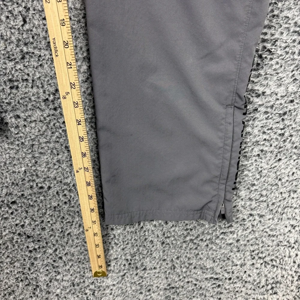 Under Armour Pants Mens Small Gray HeatGear Lightweight Track Loose Fit *FLAW